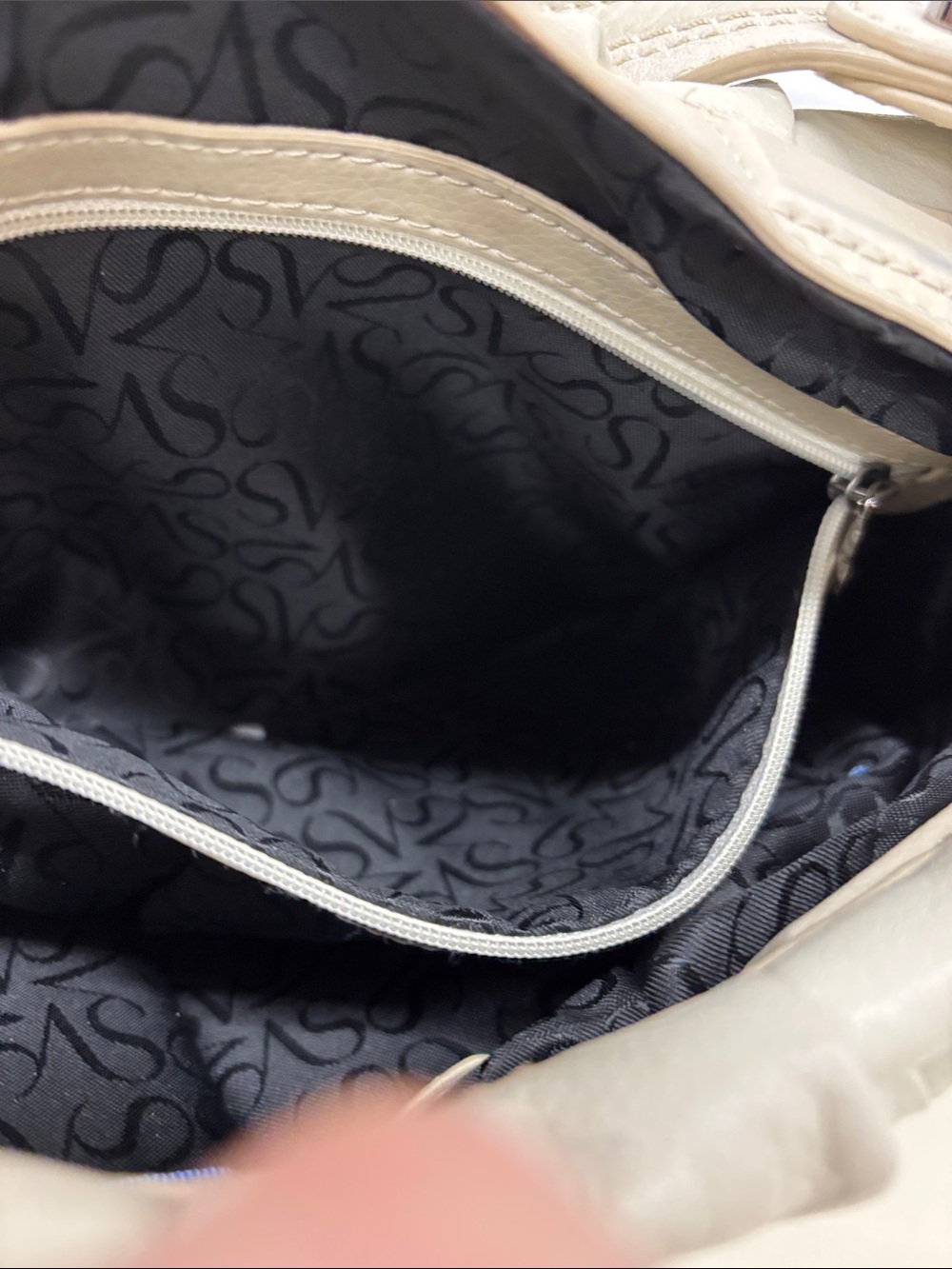 Simply Vera Vera Wang Soft Cream Shoulder Bag - Picture 9 of 9